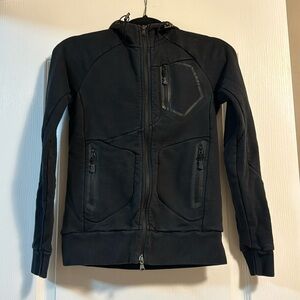 RLX Ralph Lauren Women’s Black Full Zip Hoodie, size S